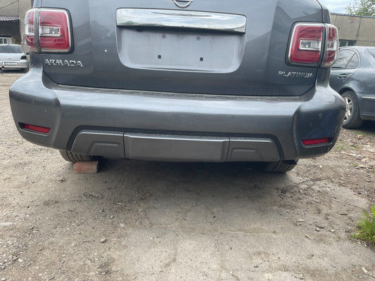 Rear bumper assembly (Original 2019) for Nissan Patrol Y62 2010-2024 - image 1