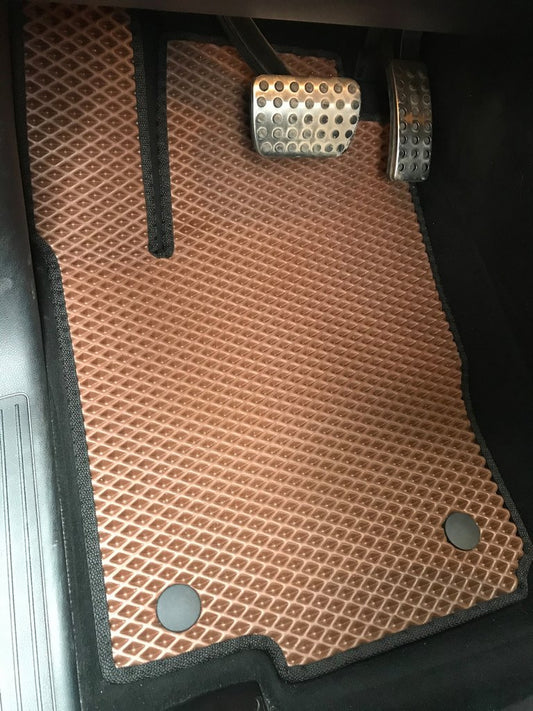 EVA Floor Mats (brick red) for Mercedes GLE coupe C292 2015-2019 - image 1