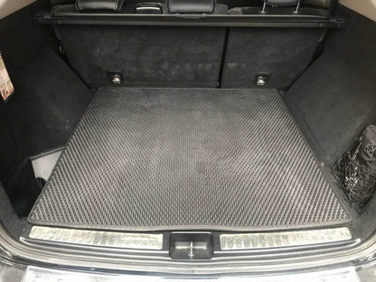 Trunk mat (EVA, black) for Mercedes GLE/ML class W166 - Reelken Auto