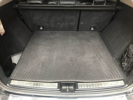 Trunk mat (EVA, black) for Mercedes GLE/ML class W166 - Reelken Auto