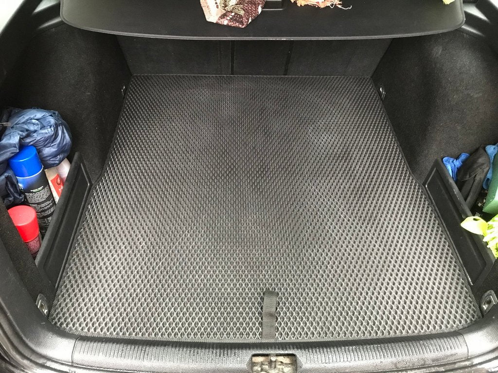 Trunk Mat (EVA, Black) SW for Volkswagen Passat B6 2006-2012 - image 1