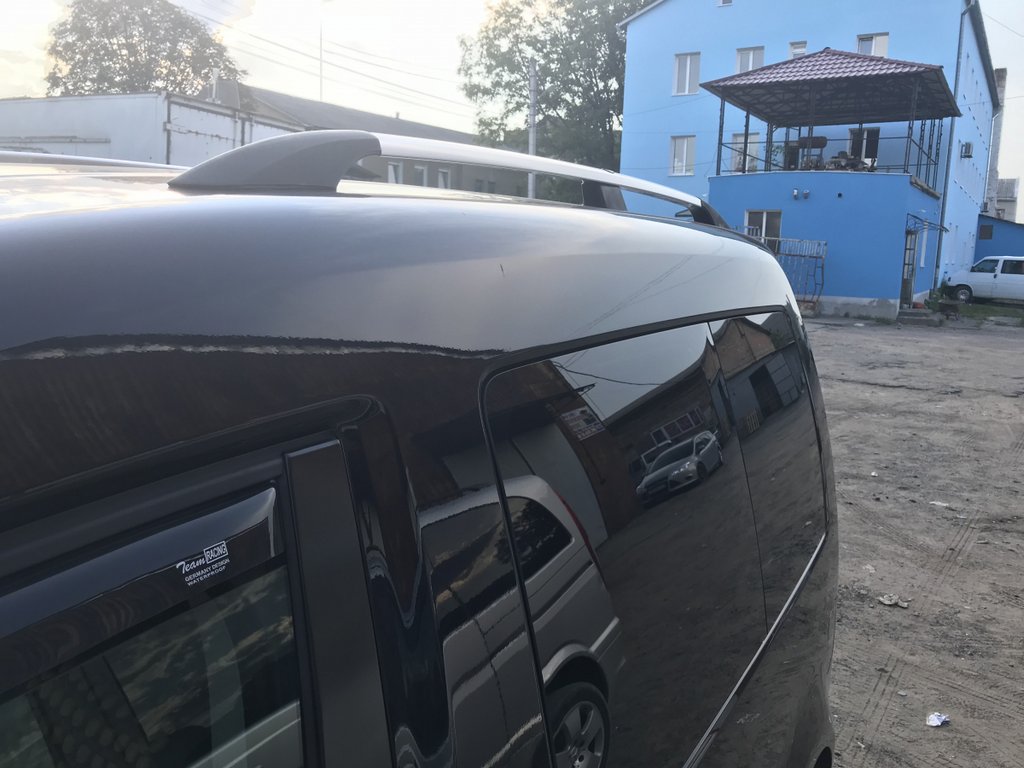 Roof rails chrome for Volkswagen Caddy 2010-2015 - image 1