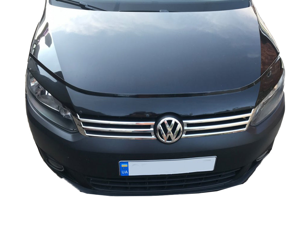 Scuff grille (2 pcs, stainless steel) for Volkswagen Caddy 2010-2015 - image 1