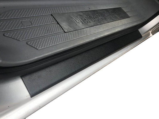 Door sills DDU mat (2 pcs, plastic) for Mercedes Viano 2004-2014 - Reelken Auto