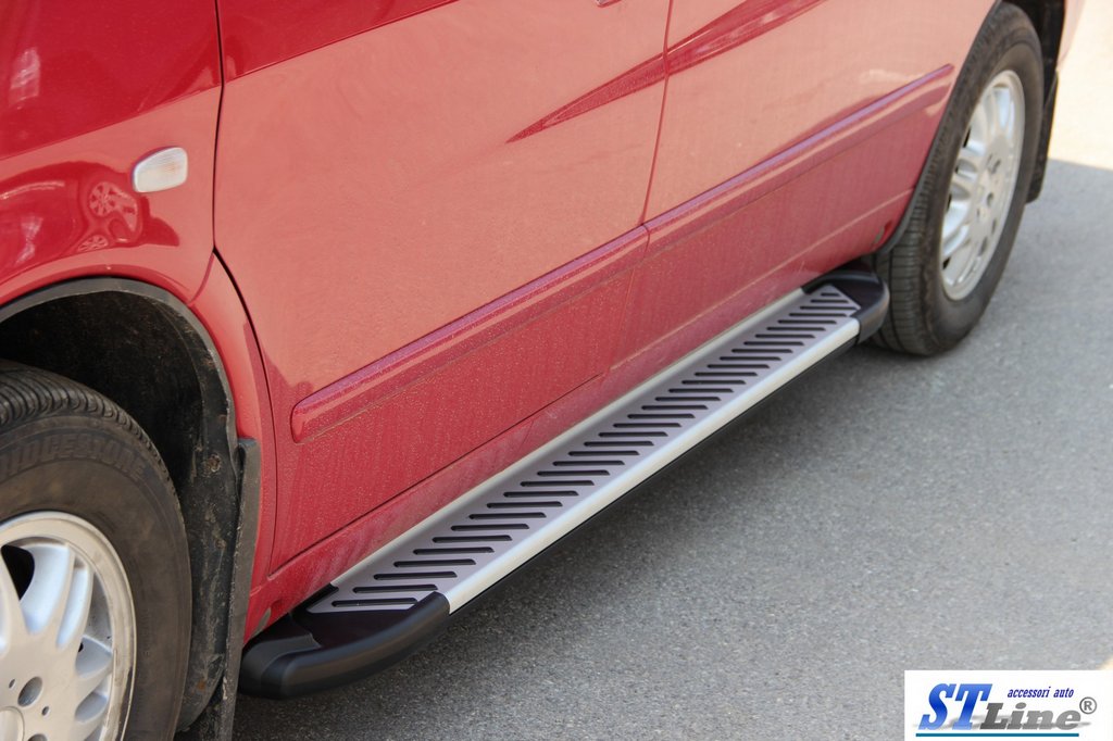 Side Steps Line (2 pcs, Aluminum) for Mercedes Vito W638 1996-2003 - image 2