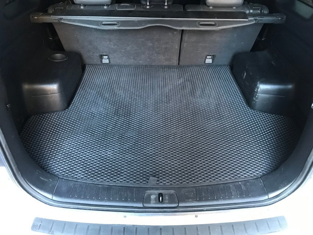 (5 Seats) Trunk Mat (EVA, Black) for Chevrolet Captiva 2006-2019 - image 1