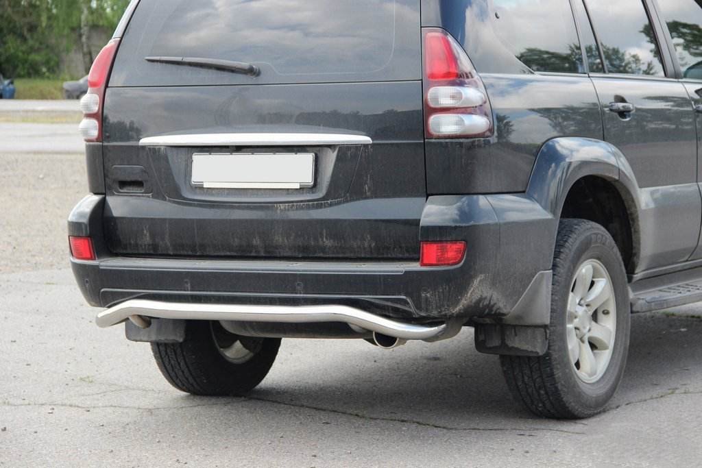Back protection AK008 for Toyota Land Cruiser Prado 120 - Reelken Auto