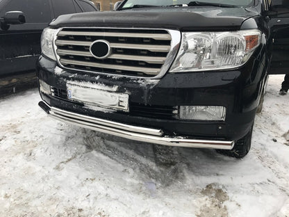 Front Bar ST014 (2007-2015 Stainless Steel) for Toyota Land Cruiser 200 2007-2021 - image 1