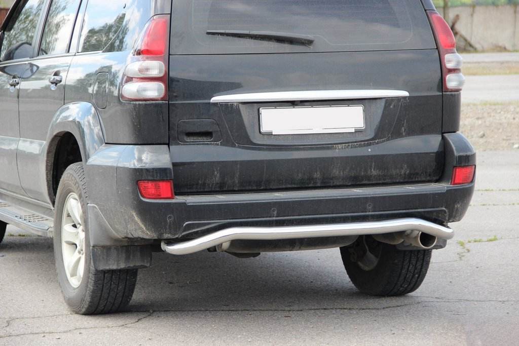 Back protection AK008 for Toyota Land Cruiser Prado 120 - Reelken Auto