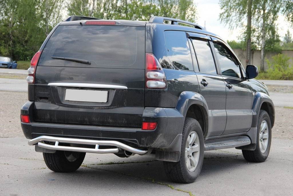 Back protection AK008-1 for Toyota Land Cruiser Prado 120 - Reelken Auto