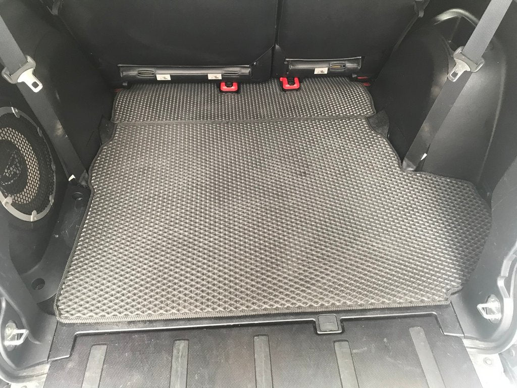 Trunk Mat (EVA, Black) 7-Seater for Citroen C-Crosser 2007-2013 - image 1
