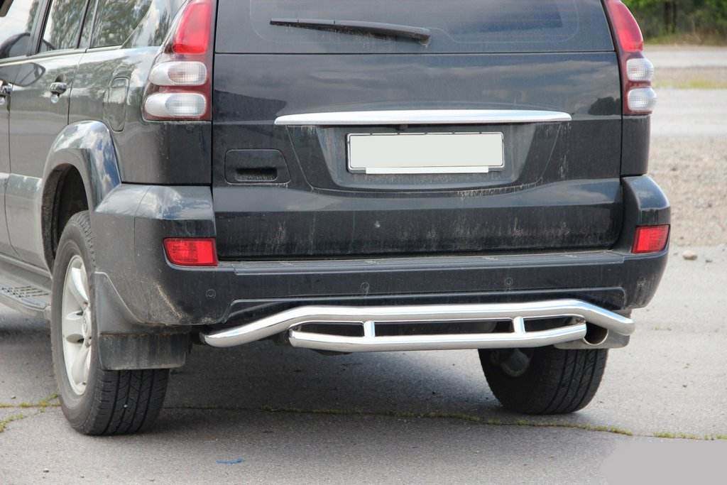 Back protection AK008-1 for Toyota Land Cruiser Prado 120 - Reelken Auto