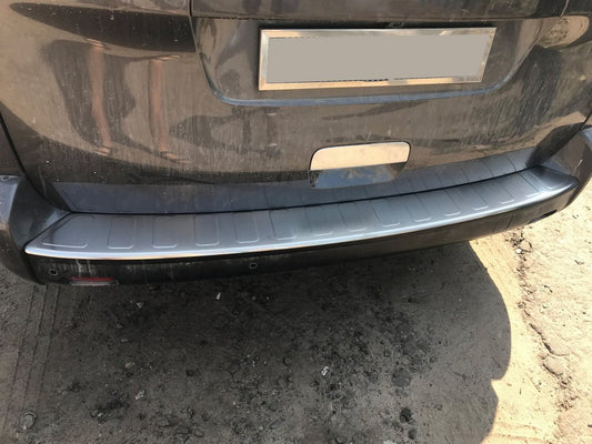 Rear Bumper Protector OmsaLine Stainless Steel for Opel Vivaro 2019- - image 1