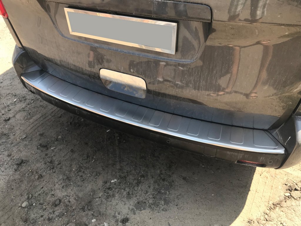 Rear bumper OmsaLine (stainless) for Citroen SpaceTourer - image 3