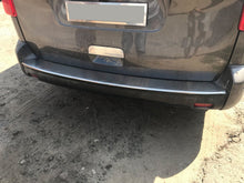Rear bumper protector with edge OmsaLine (stainless steel) for Peugeot Expert 2017- - image 1