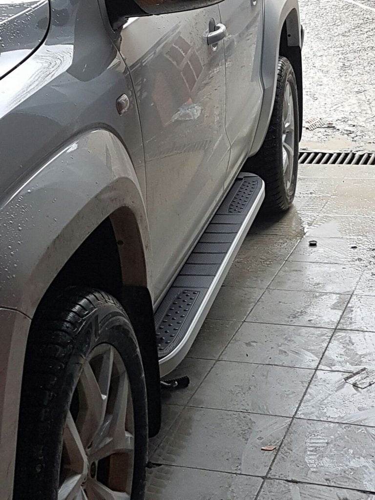 Lateral platforms Tayga V2 (2 pieces, aluminum) for Cadillac XT5 - Reelken Auto