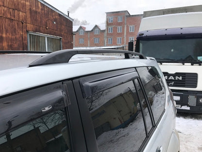 Black Roof Rails Turkish for Toyota Land Cruiser Prado 120 2002-2009 - image 4