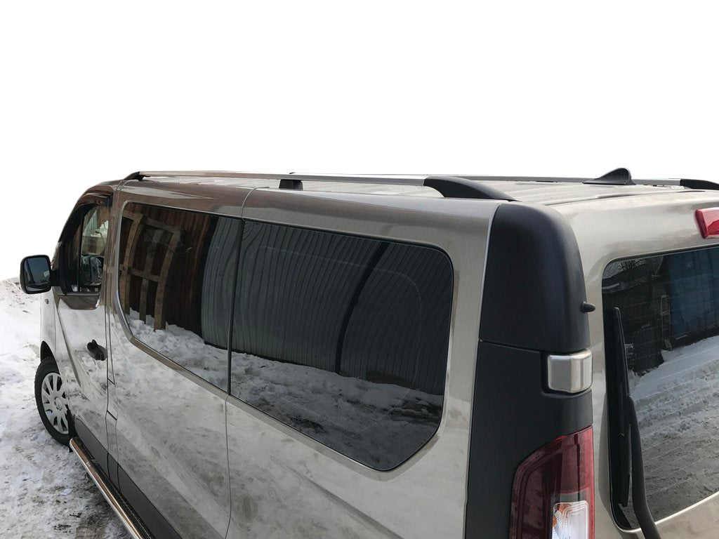 Chrome Roof Rails for Opel Vivaro 2015-2019 - image 1