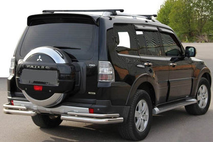 Rear arch AK003 Double (stainless steel) for Mitsubishi Pajero Wagon IV - Reelken Auto