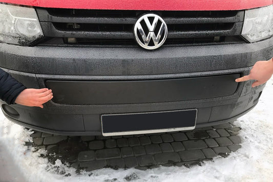 Winter cover on lower grille for Volkswagen T5 2010-2015 - image 1