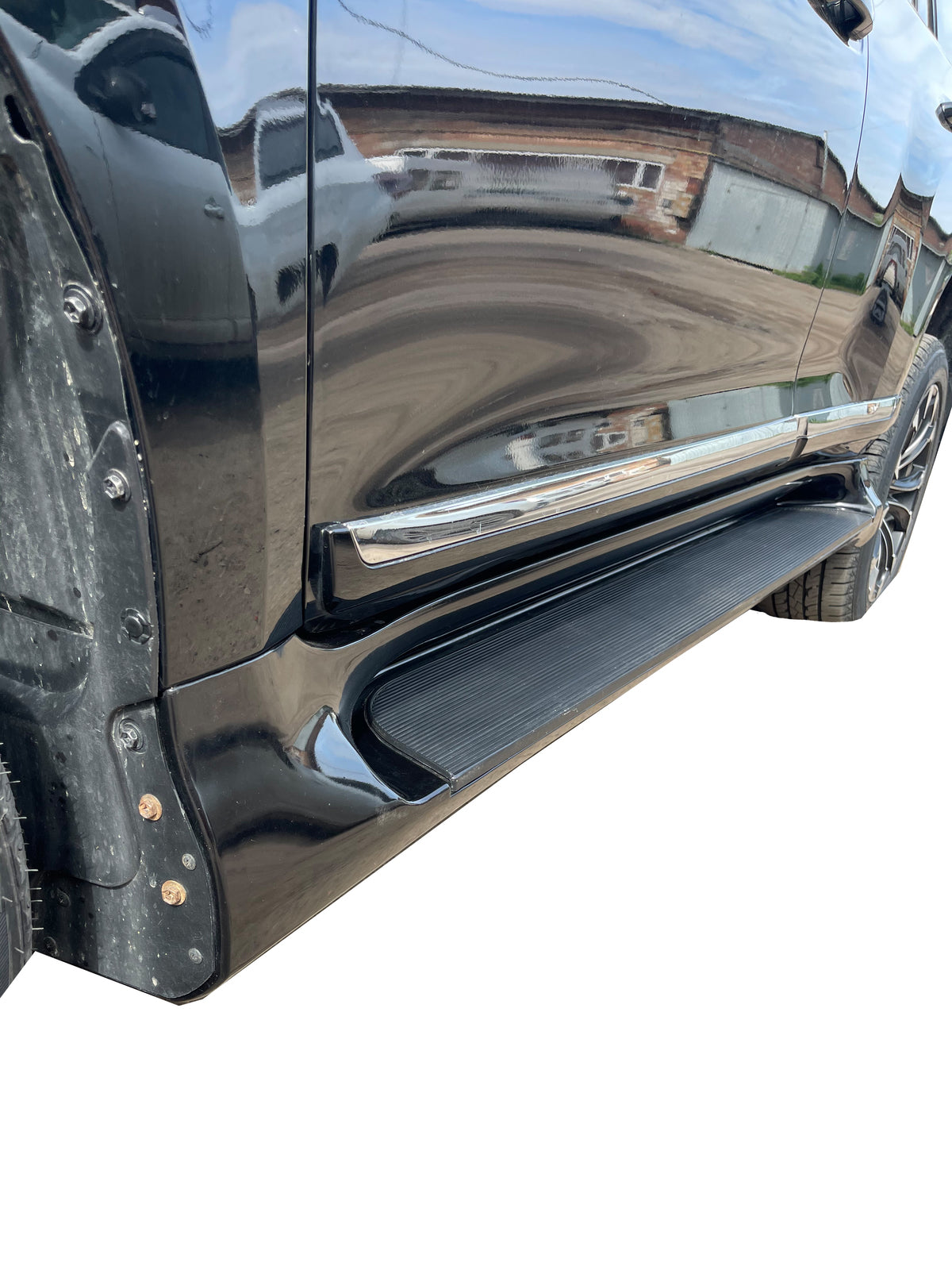 Side Steps GX-Style (2 pcs, Aluminum) for Toyota Land Cruiser Prado 150 2009-2023 - image 7