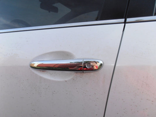 Chrome Door Handle Covers (4 pcs, Stainless Steel) for Mazda 2 2007-2014 - image 1