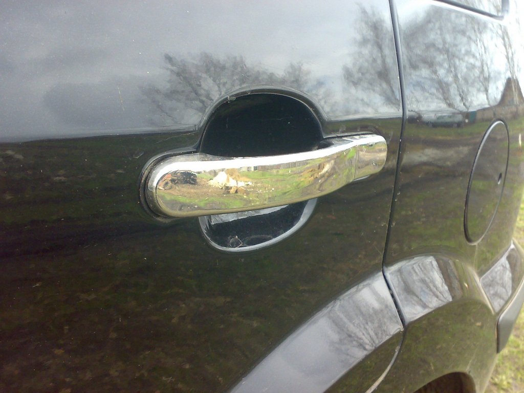 Pads on the handles (4 PCs., stainless.) for Ford Fusion 2002-2009 - image 4
