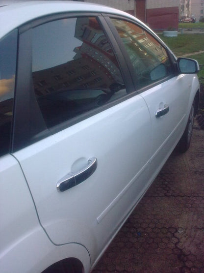 Chrome Door Handle Covers (4 pcs, Stainless Steel) for Ford Focus II 2005-2008 - image 3