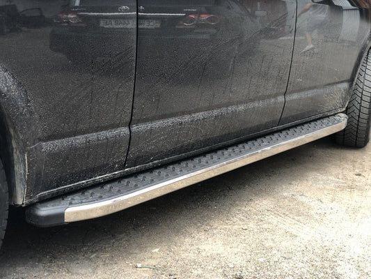 Side Steps BlackLine (2 pcs, Aluminum) for Volkswagen T5 2010-2015 - image 1