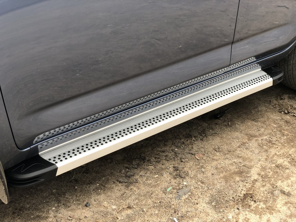 Side Steps Maya V2 (2 pcs, Aluminum) for Toyota Rav 4 2006-2013 - image 1