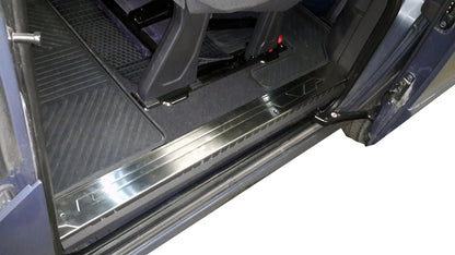 The sill plates OmsaLine (stainless) for Ford Custom 2013-2022 - image 1