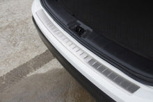 Rear Bumper Protector OmsaLine (2014-2017, Stainless Steel) for Nissan Qashqai 2014-2021 - image 1