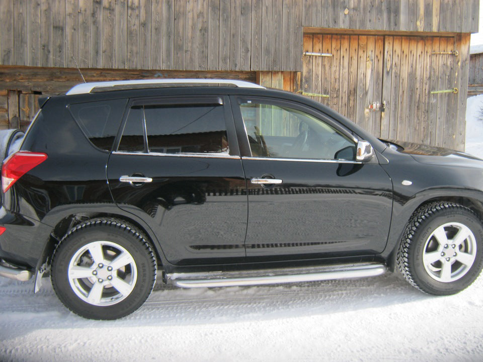 Exterior window trim stainless steel (4 pcs) for Toyota Rav 4 2006-2013 - image 3