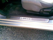 Door Sill Protectors OmsaLine (4 pcs, Stainless Steel) for Mitsubishi Lancer 9 2004-2008 - image 2