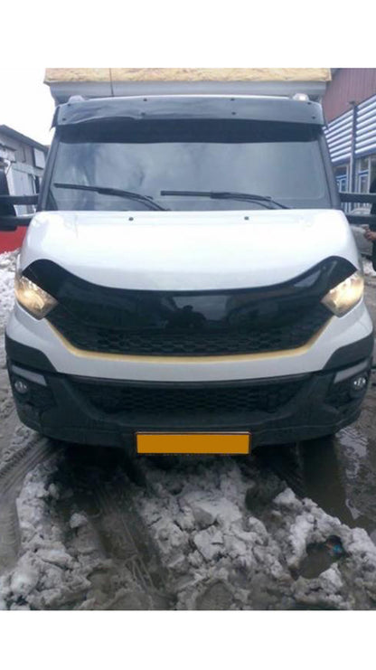 Windshield visor V1 (black gloss, 5mm) for Iveco Daily 2014- - image 2