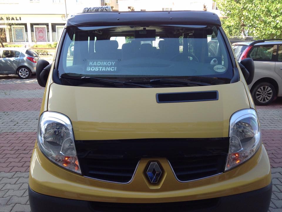 Windshield visor (black gloss, 5mm) for Opel Vivaro 2001-2015 - image 3