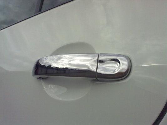 Chrome Door Handle Covers (4 pcs, Stainless Steel) for Volkswagen Jetta 2006-2011 - image 1