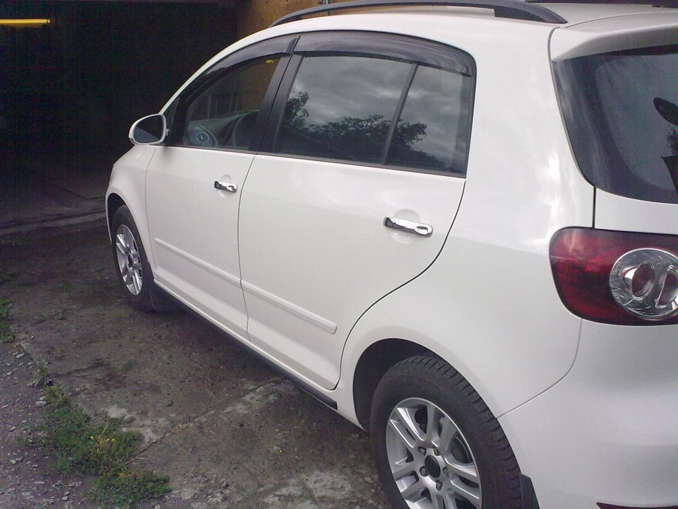 Chrome Door Handle Covers (4 pcs, Stainless Steel) for Volkswagen Golf Plus 2004-2014 - image 2