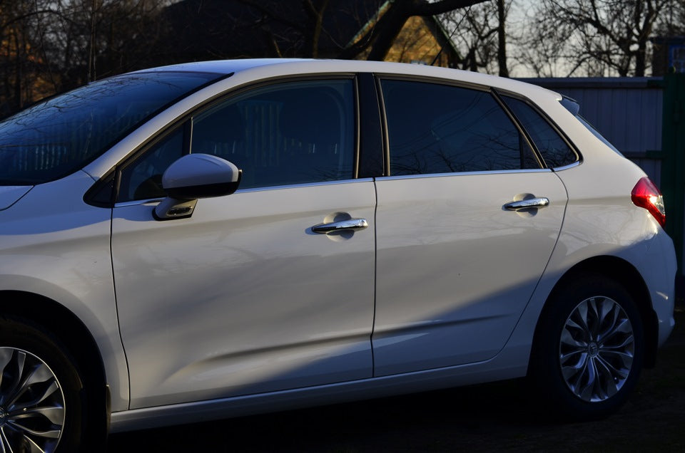 Covers for handles (4 pieces, stainless steel.) for Citroen C-4 2010-2018 - image 5