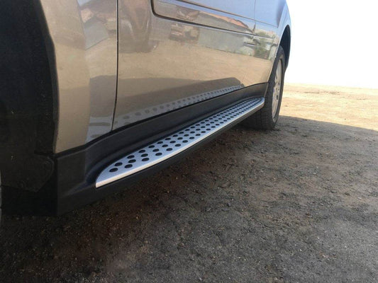 Side steps OEM (2 pieces, aluminum) for Mercedes ML W164 - Reelken Auto