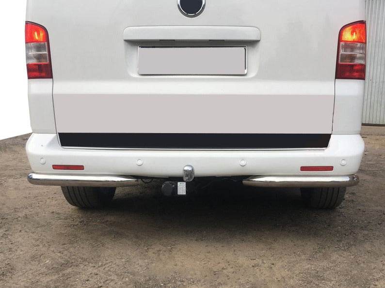 Rear corners AK003 (2 PCs, stainless steel) for Volkswagen T5 2010-2015 - Reelken Auto