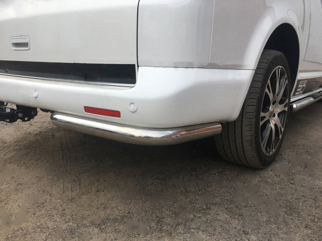 Rear Corner Bars AK003 (2 pcs, stainless steel) for Volkswagen T6 2015-2024 - image 1