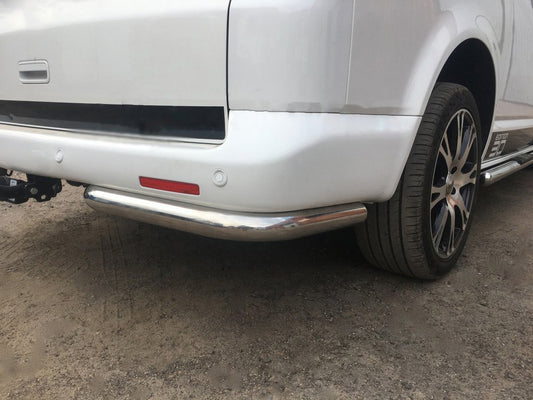 Rear Corner Bars AK003 (2 pcs, stainless steel) for Volkswagen T6 2015-2024 - image 1