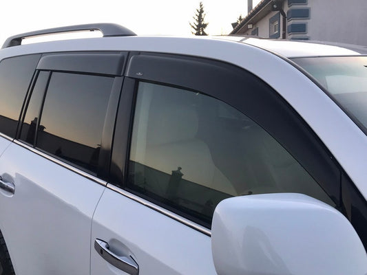 Window Deflectors 11cm (4pcs, HIC) for Toyota Land Cruiser 200 2007-2021 - image 1