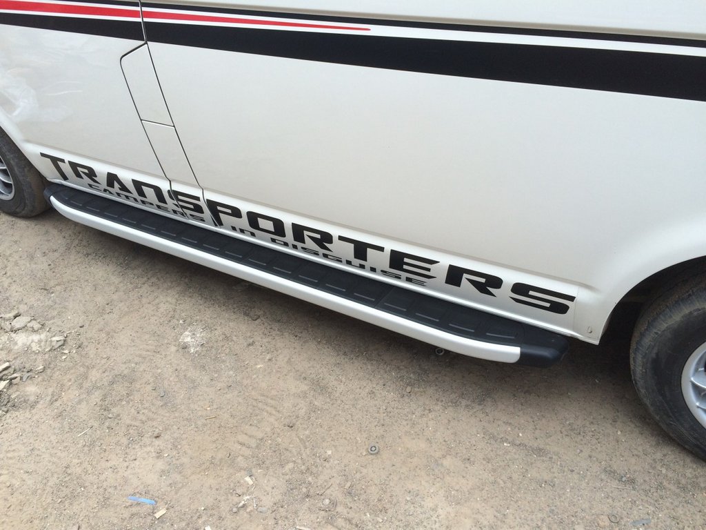 Side Steps Fullmond (2 pcs, aluminum) for Volkswagen T5 Multivan 2003-2010 - image 1