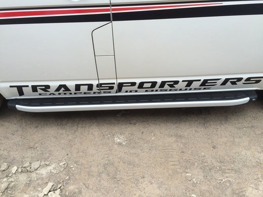 Side Steps Fullmond (2 pcs, aluminum) for Volkswagen T4 Transporter 1990-2003 - image 1