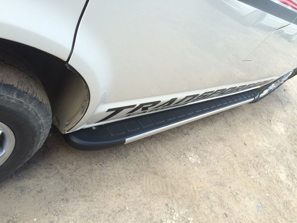 Side Steps Duru (2 pcs, Aluminum) for Volkswagen T5 Caravelle 2004-2010 - image 1