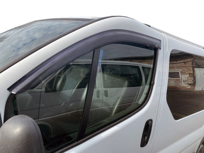 Window Deflectors (2 pcs, HIC) for Opel Vivaro 2001-2015 - image 1