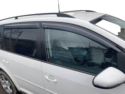 Windbreakers (4 pcs, HIC) for Volkswagen Touran 2010-2015 - Reelken Auto