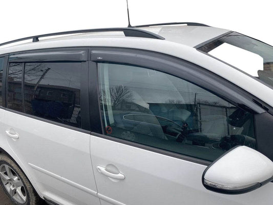 Windbreakers (4 pcs, HIC) for Volkswagen Touran 2010-2015 - Reelken Auto